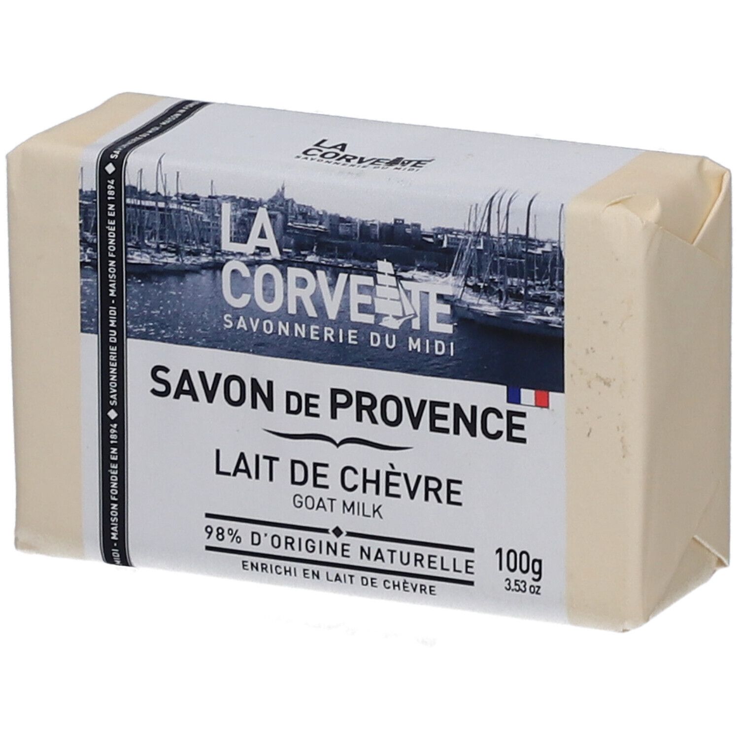 LA Corvette Savon de Provence Lait de chèvre