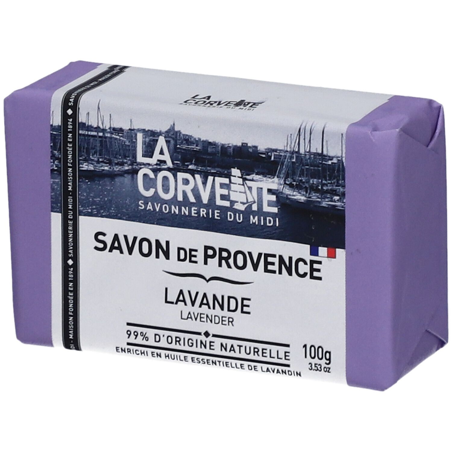 LA Corvette Savon de Provence Lavande