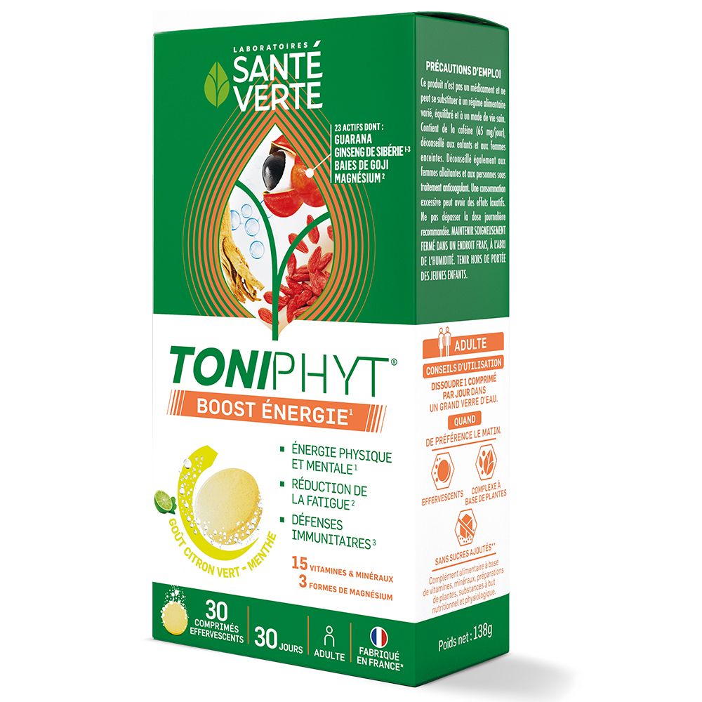 Santé Verte Toniphyt® boost Citron Vert Menthe