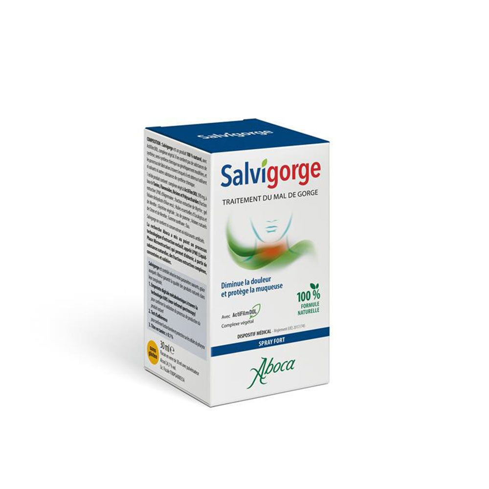 Salvigorge 2Act Spray pour la gorge