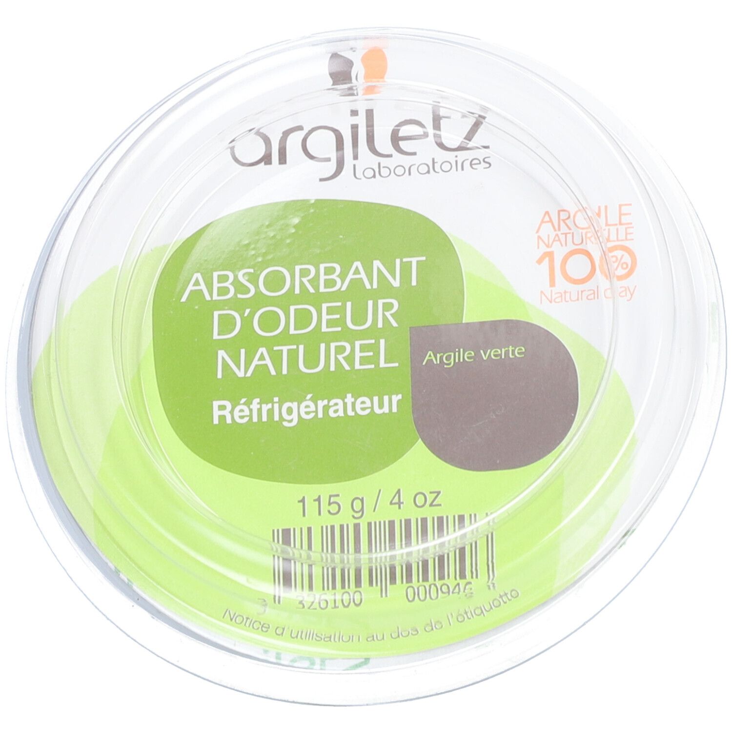 Argiletz Absorbant d’odeur à l’argile verte pour réfrigérateurs