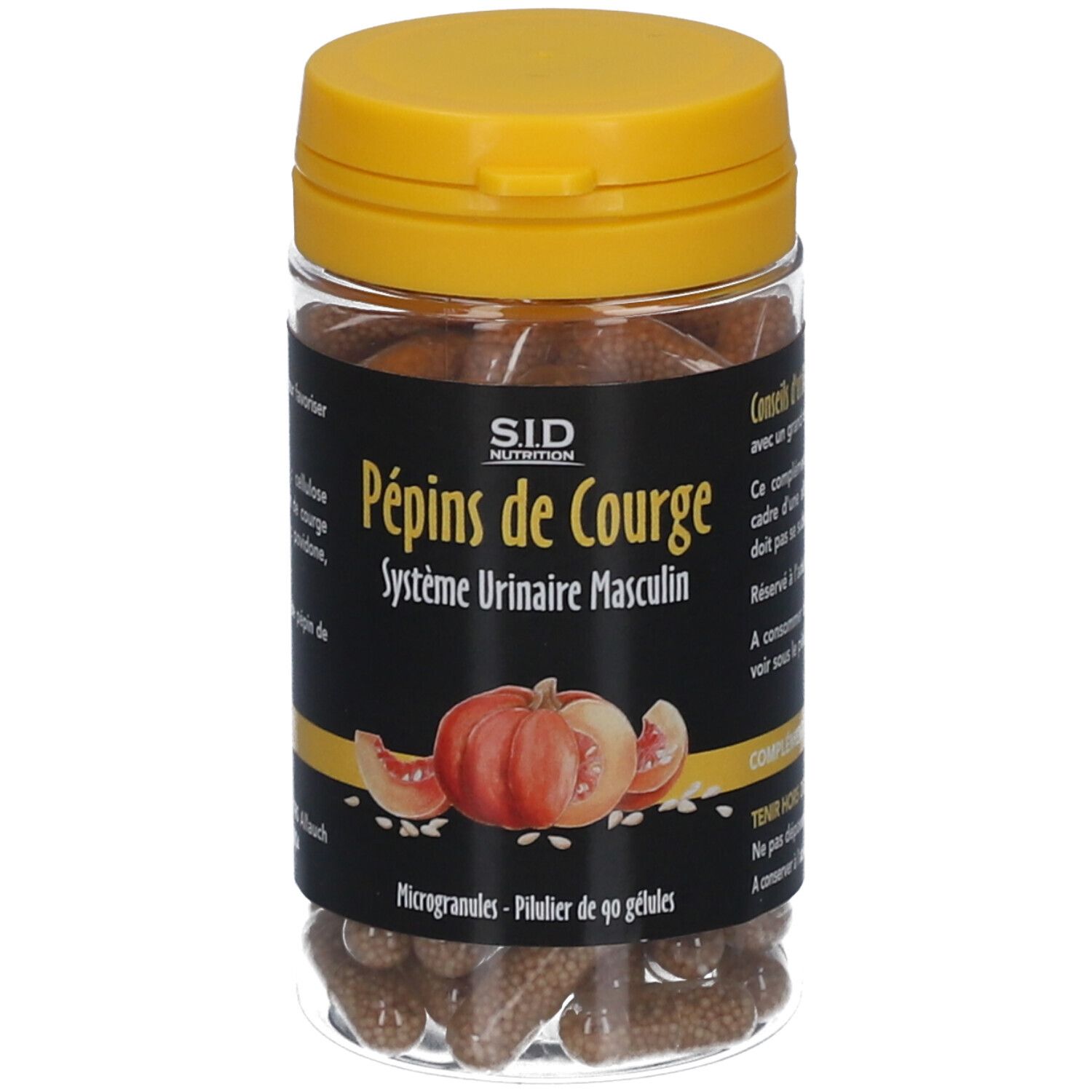Pepin DE Courge Sidn Gelule 90