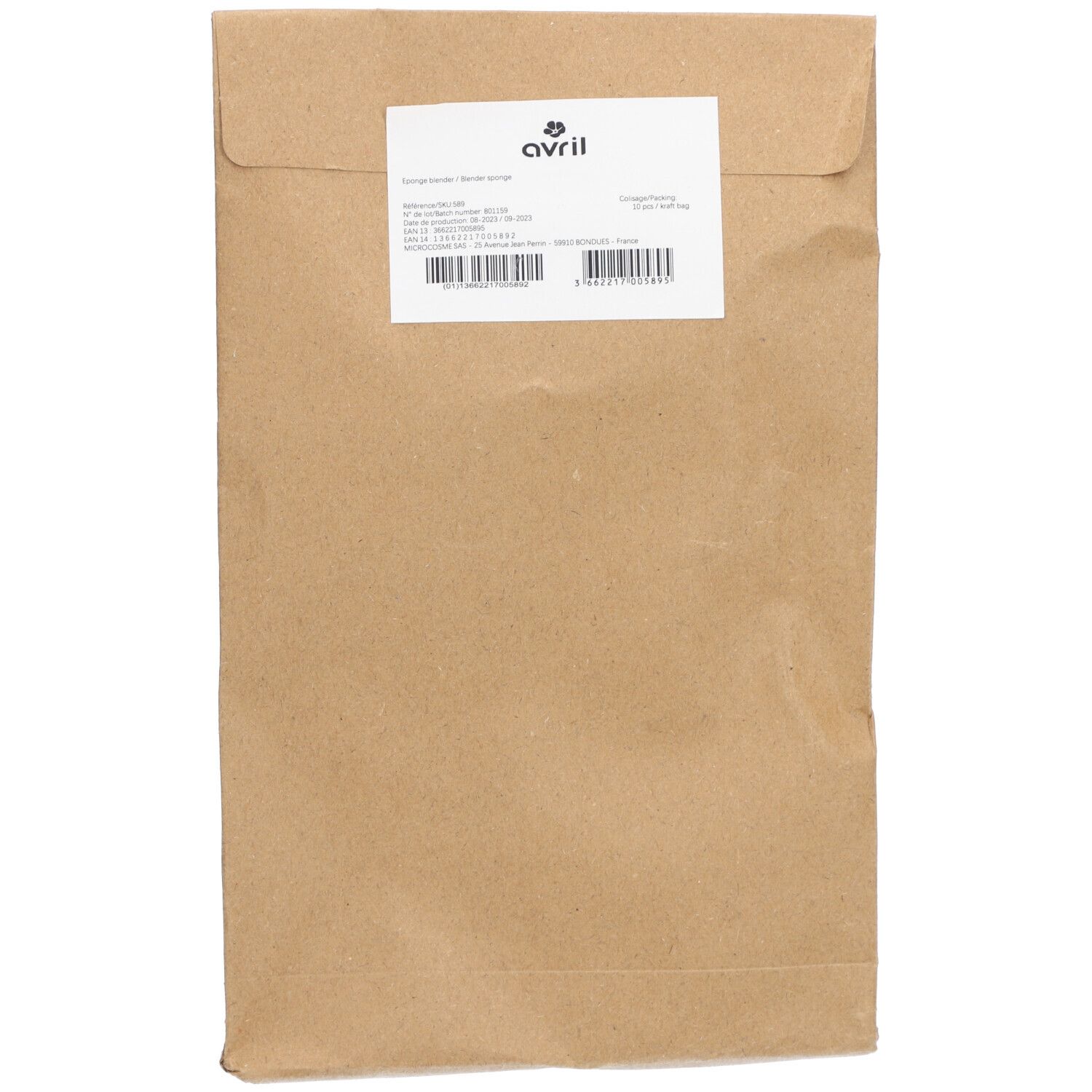 Avril Eponge Blender Beige S/Latex