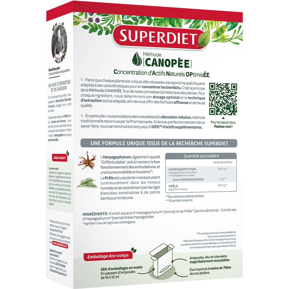 PRÊLE - HARPAGOPHYTUM BIO - 20 ampoules de 15ml 20x10 ml Ampoule(S) Buvable(S) view 2