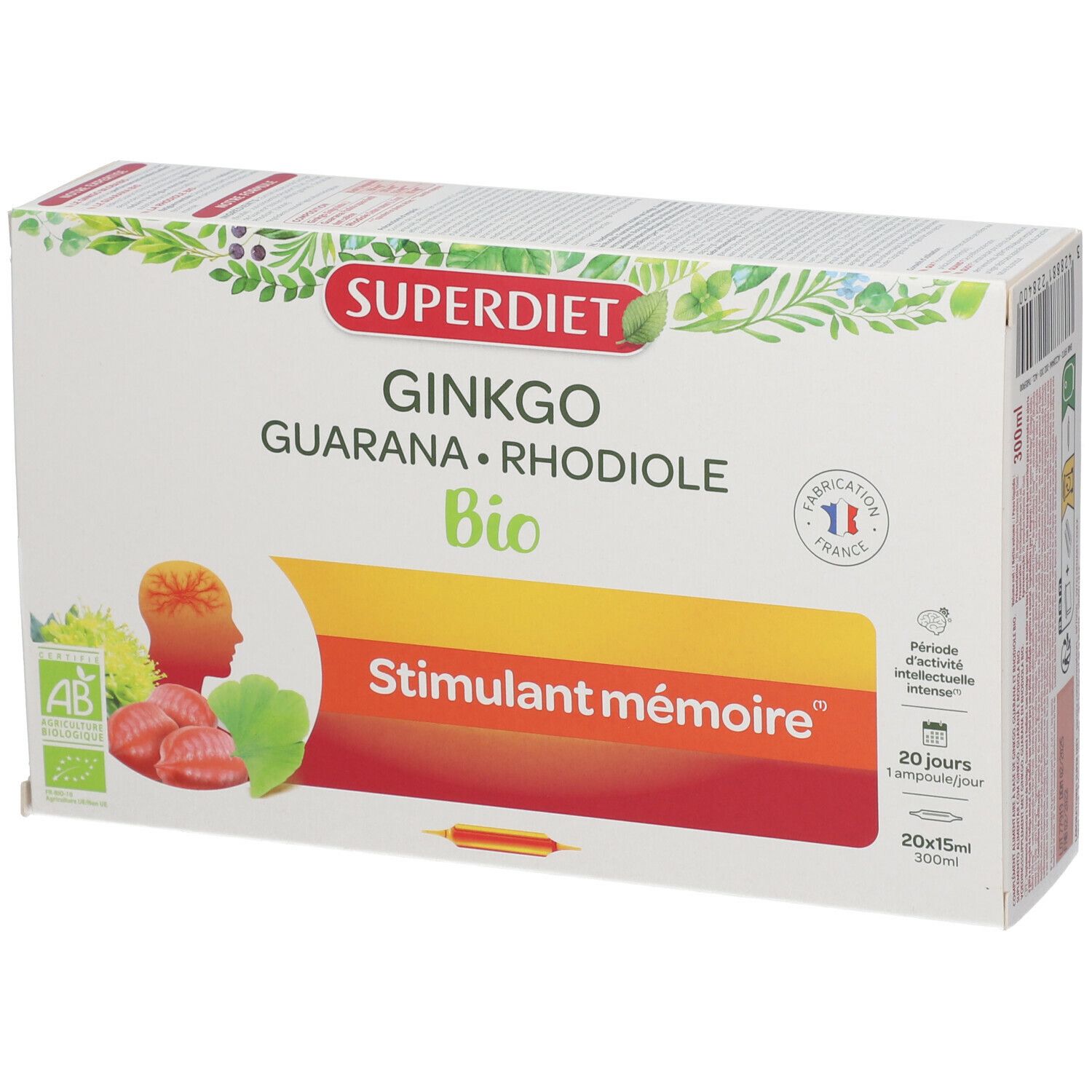 Super Diet Gingkgo Boost Bio Ampoule