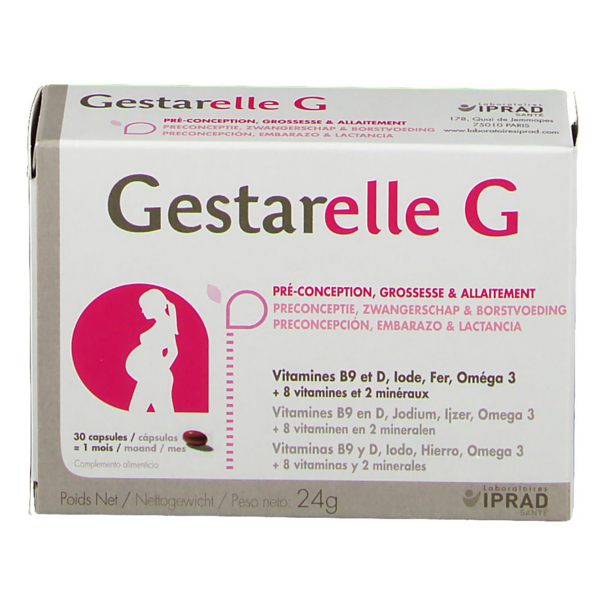 Gestarelle G Grossesse Pc S Shop Pharmacie Fr