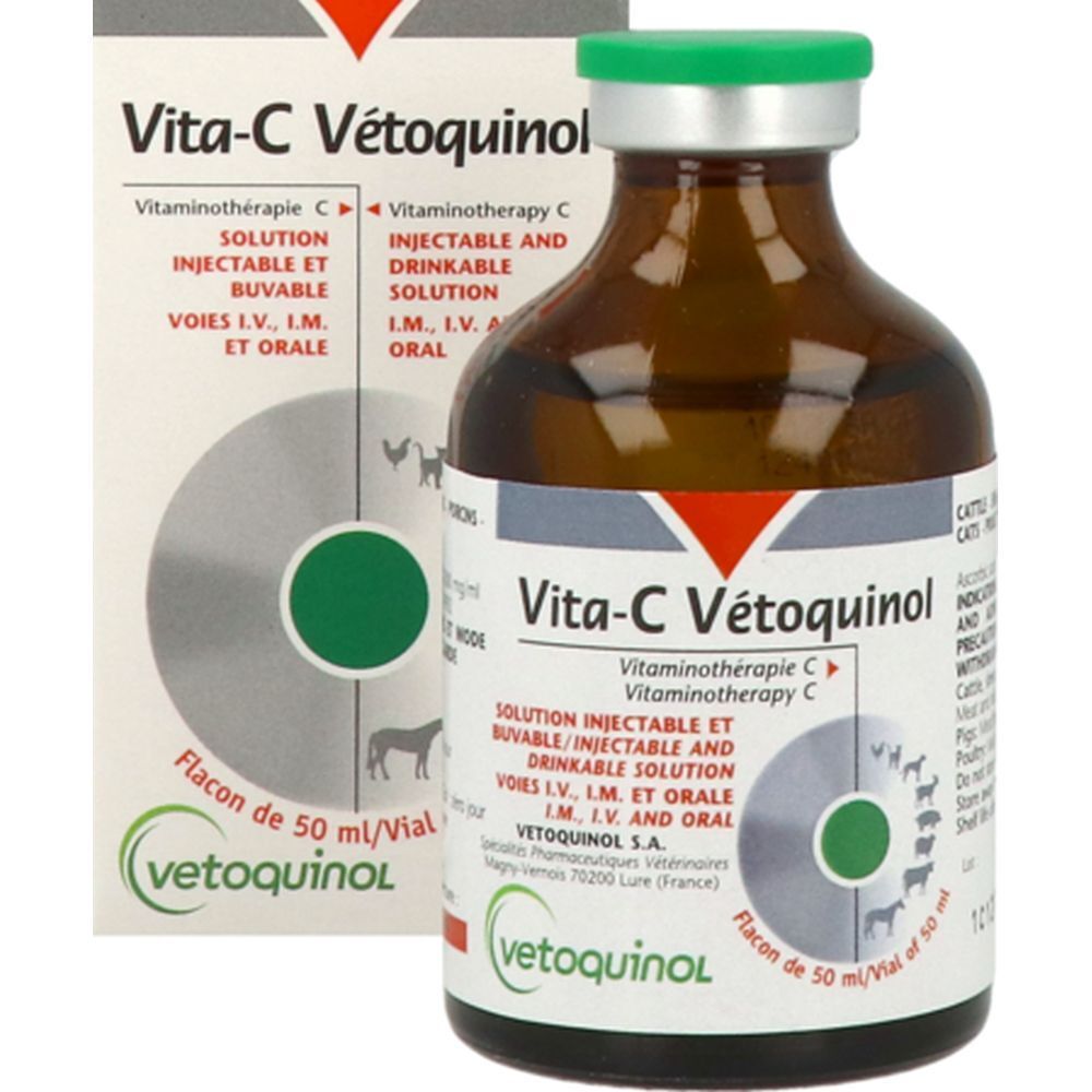 Vita-C Vetoquinol Solbuv INJ 50Ml