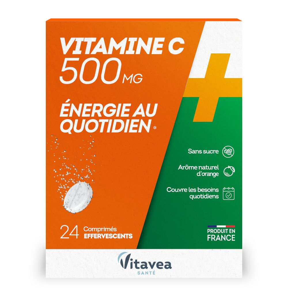 Nutrisanté Énergie AU Quotidien Vitamine C 500 mg