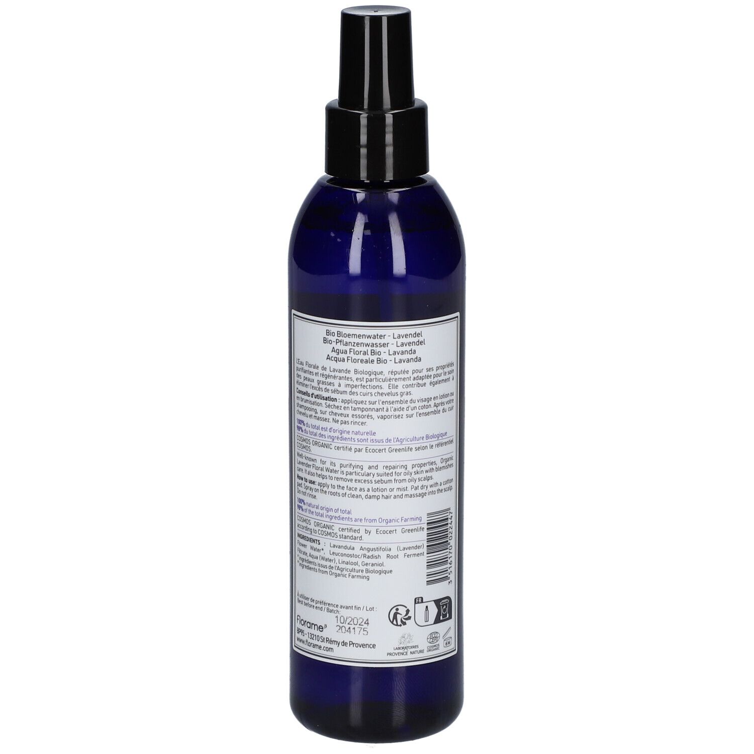 Florame Bio-Lavendelblütenwasser