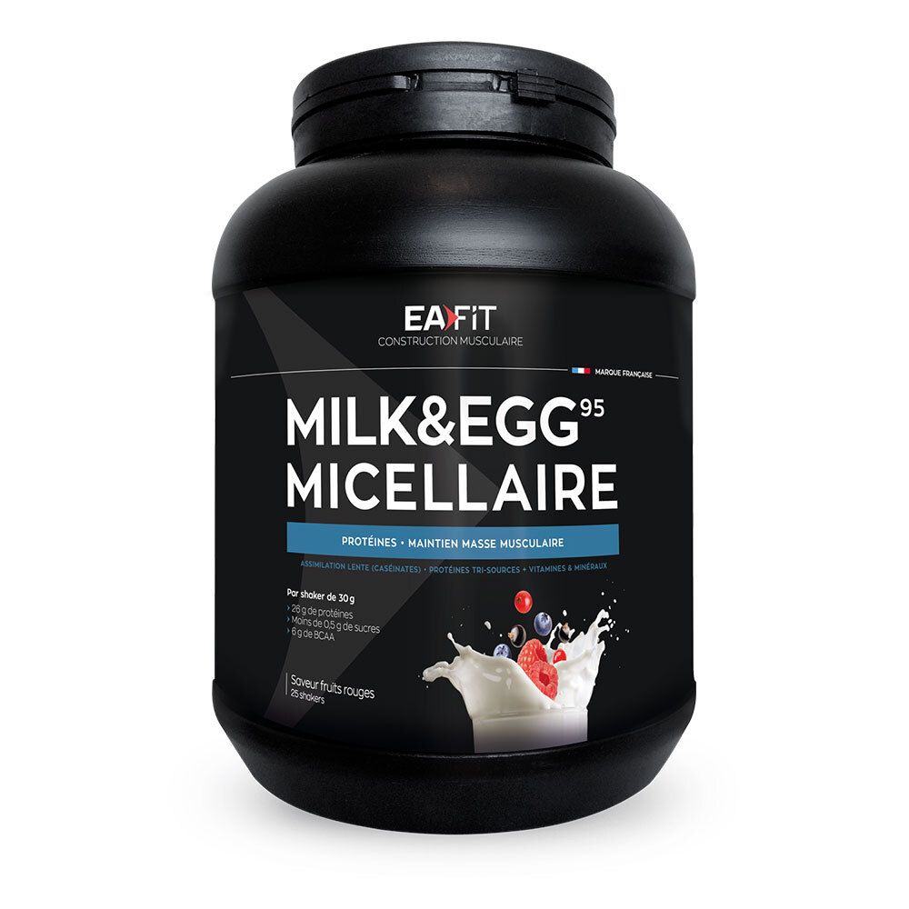 EA Fit Milk&Egg 95 Micellaire Fruits Rouges