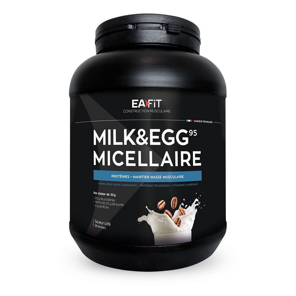 EA Fit Milk&Egg 95 Micellaire Café frappé
