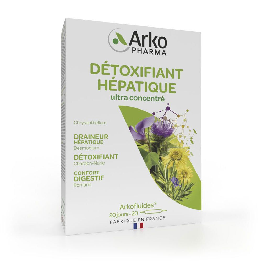 Arkopharma Arkofluides® Détoxifiant Hépatique
