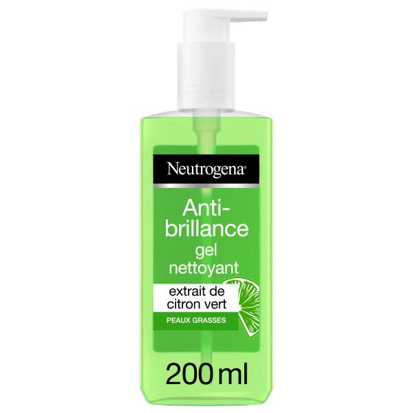 Neutrogena® Anti-brillance Citron Vert : gel nettoyant