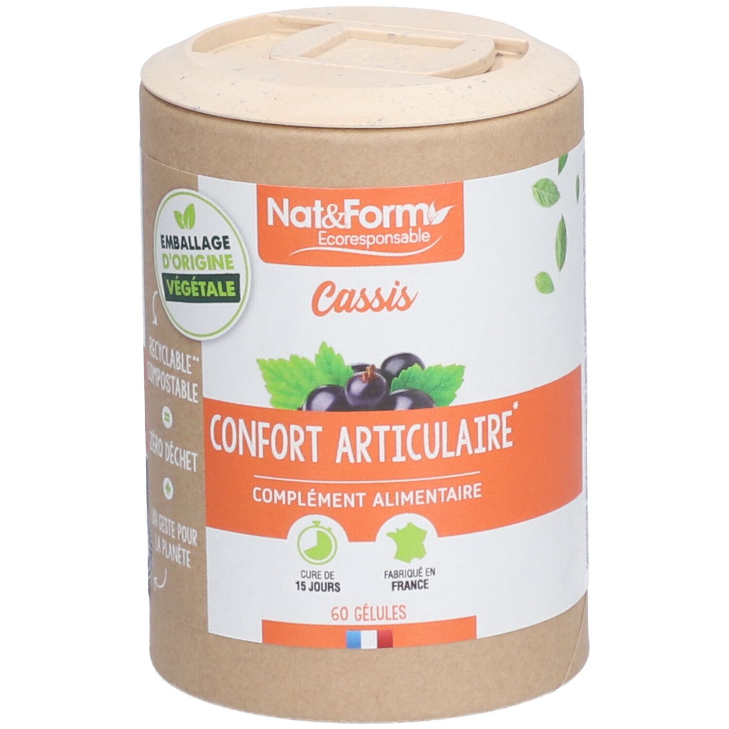 Nat&Form Cassis Bio en gélules