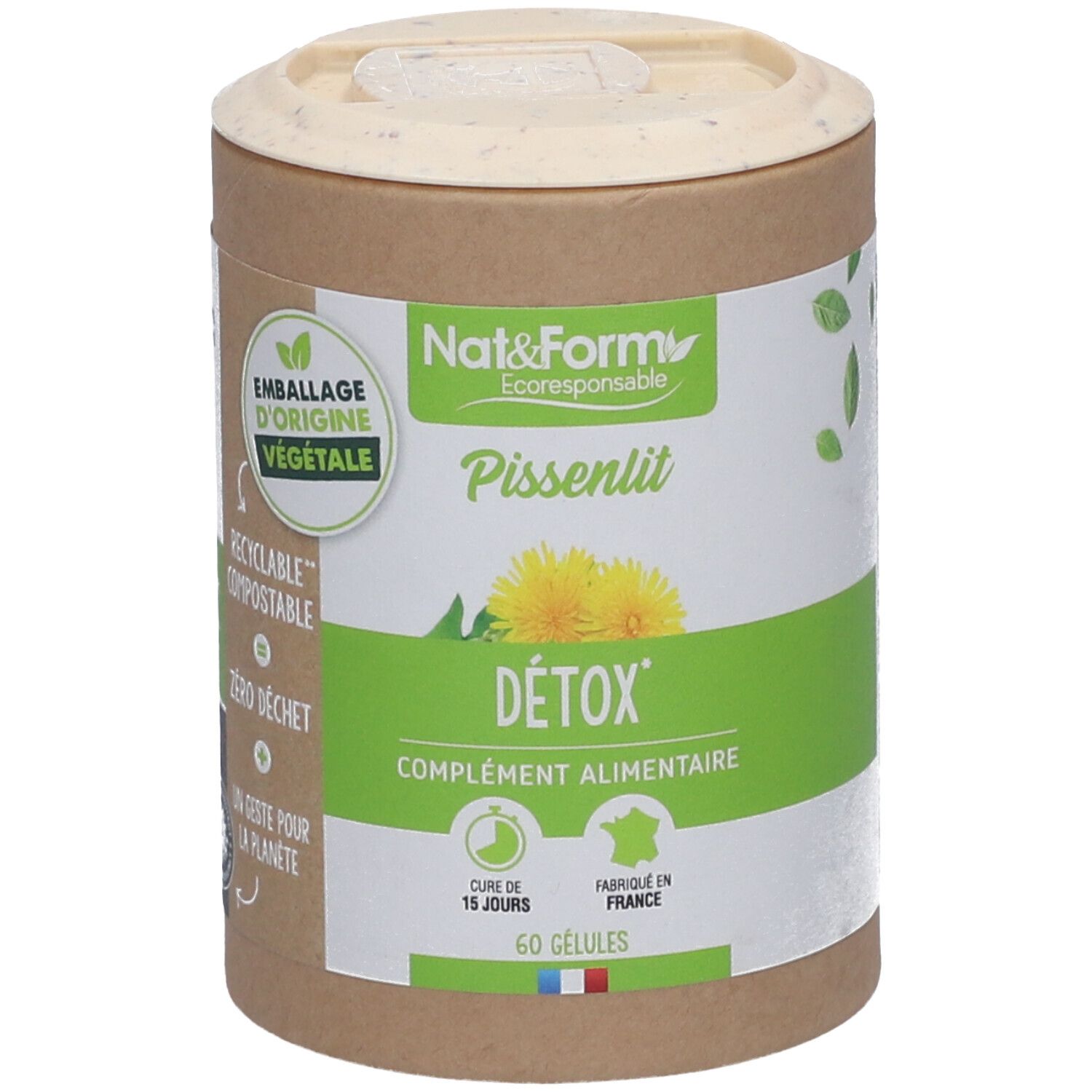 Nat&Form Pissenlit Bio en gélules