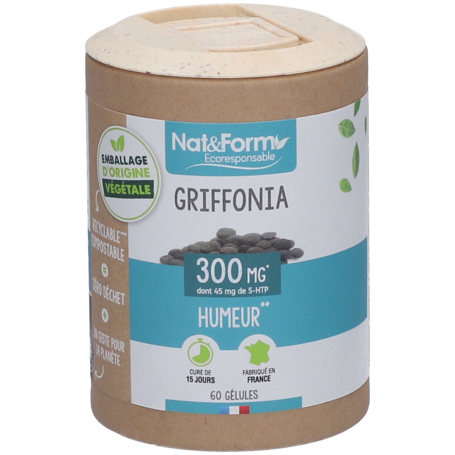 Nat&Form Griffonia en gélules