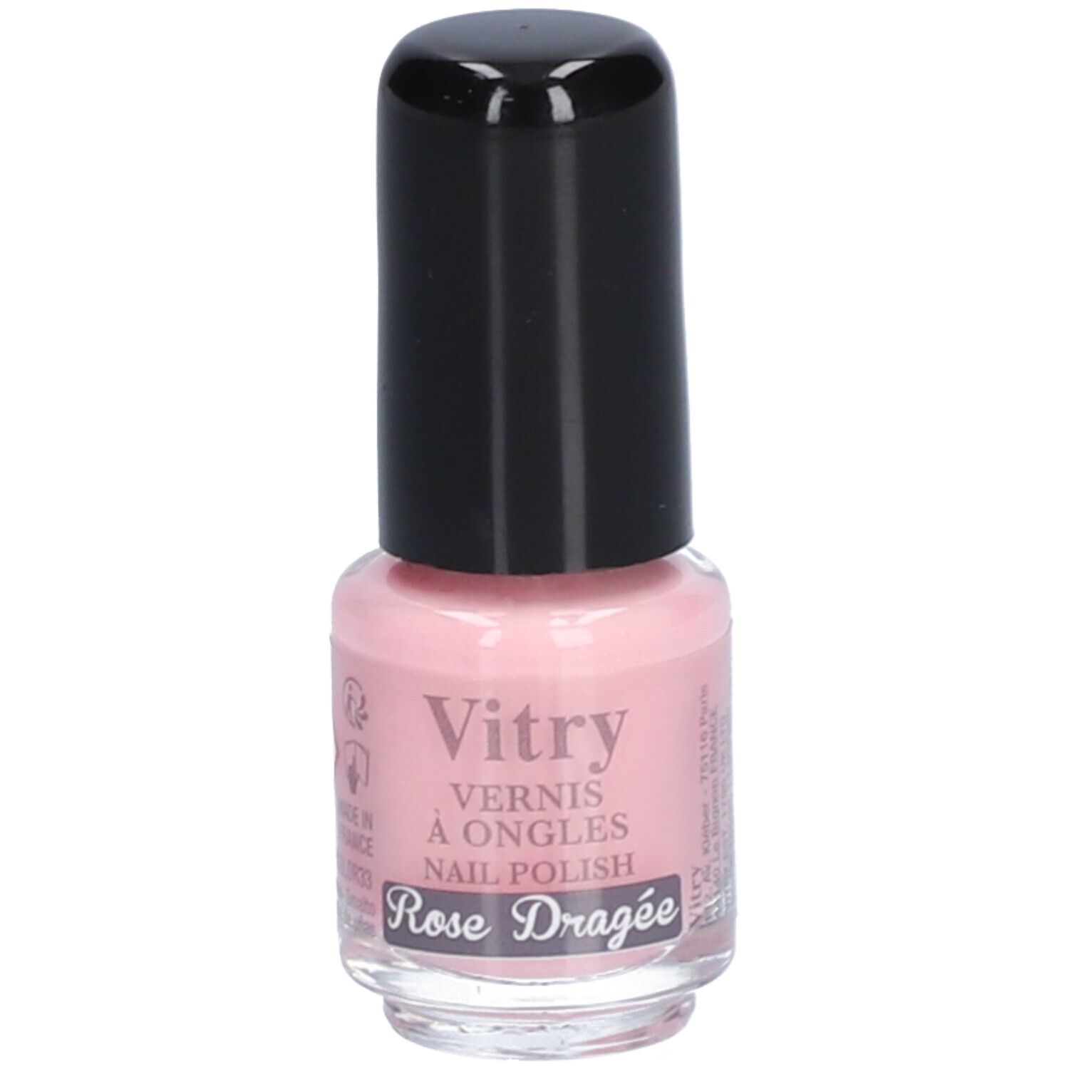 Vitry Mini vernis rose dragee