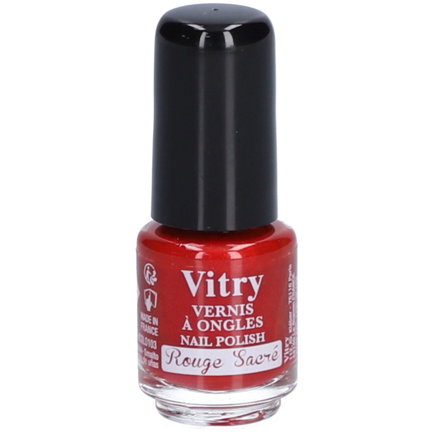 Vitry Mini vernis rouge sacre