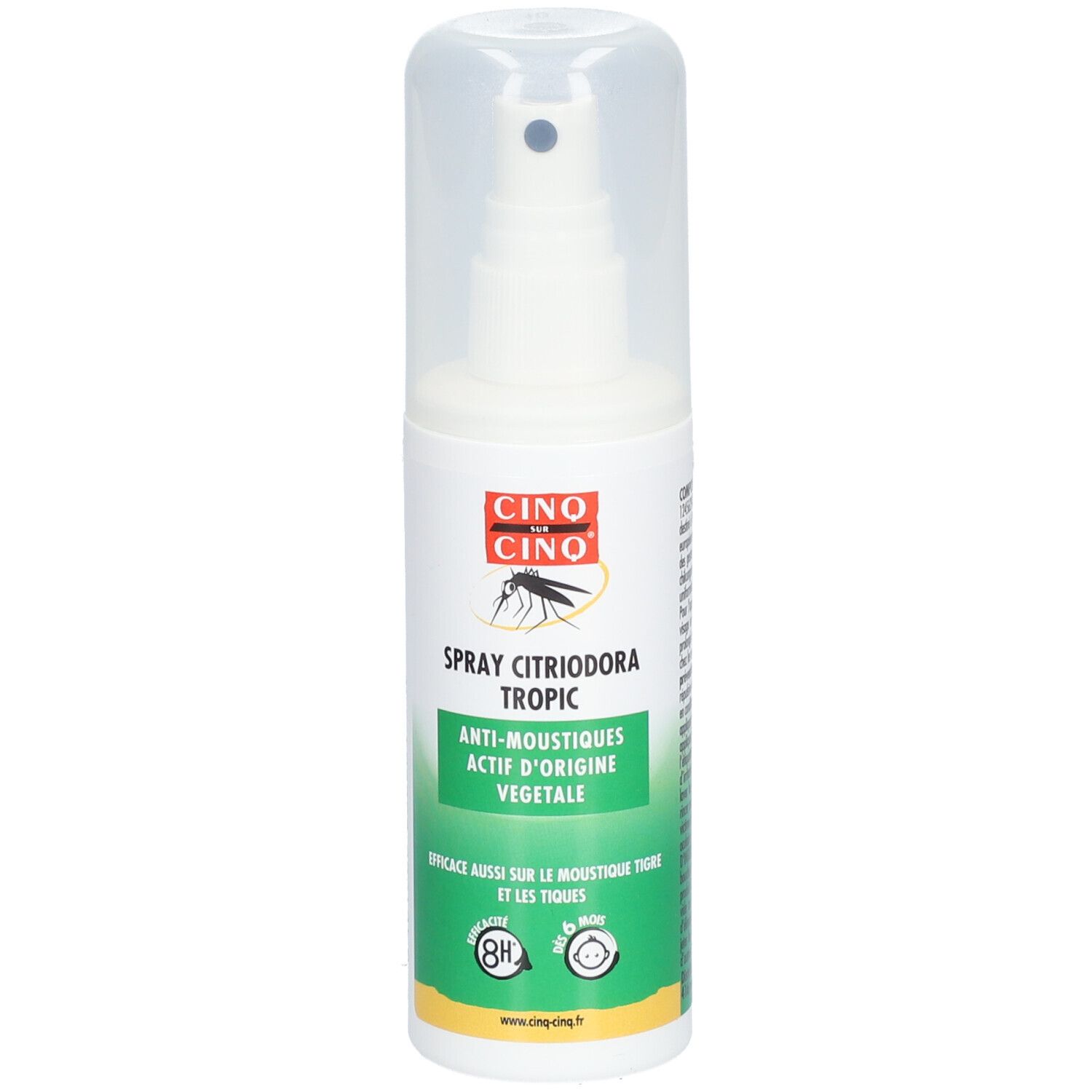 Cinq sur Cinq® Spray Citriodora Anti-moustiques