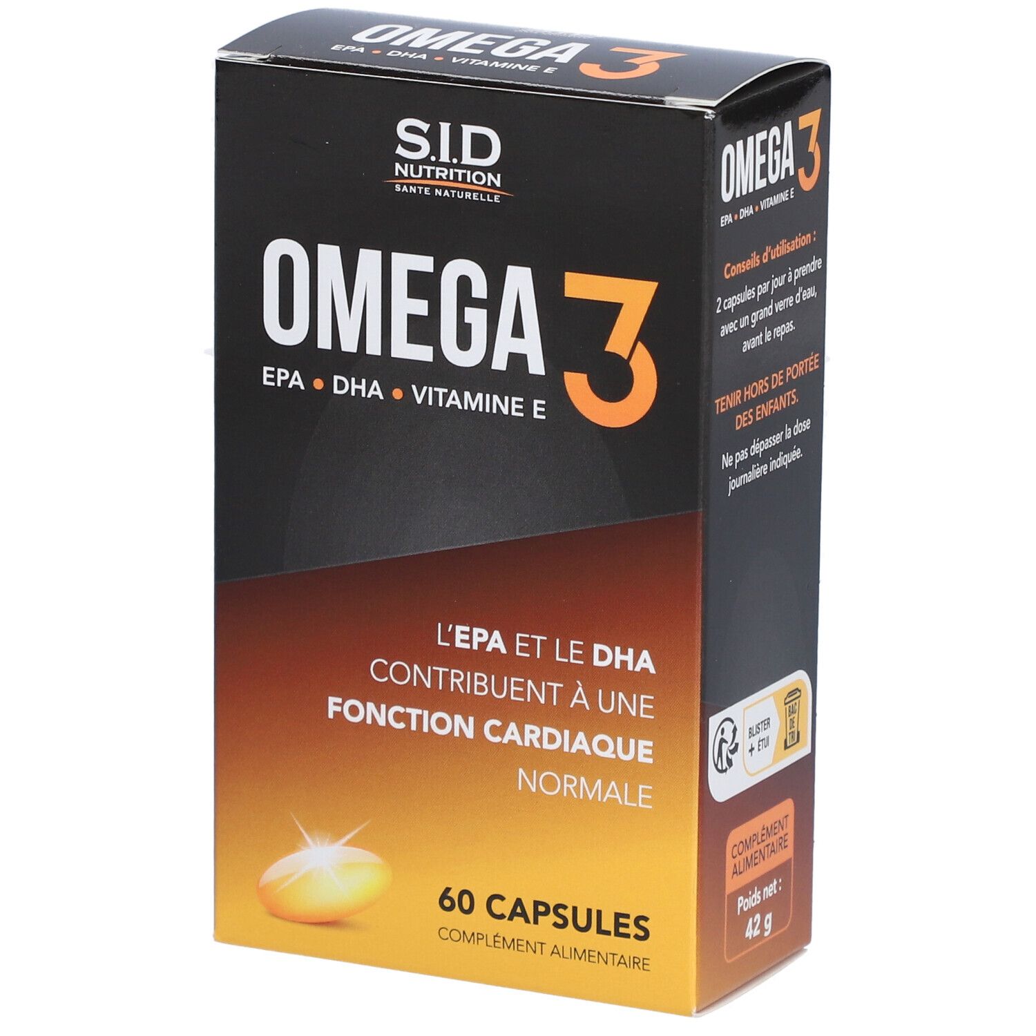 Omega 3 Sidn Capsule 60