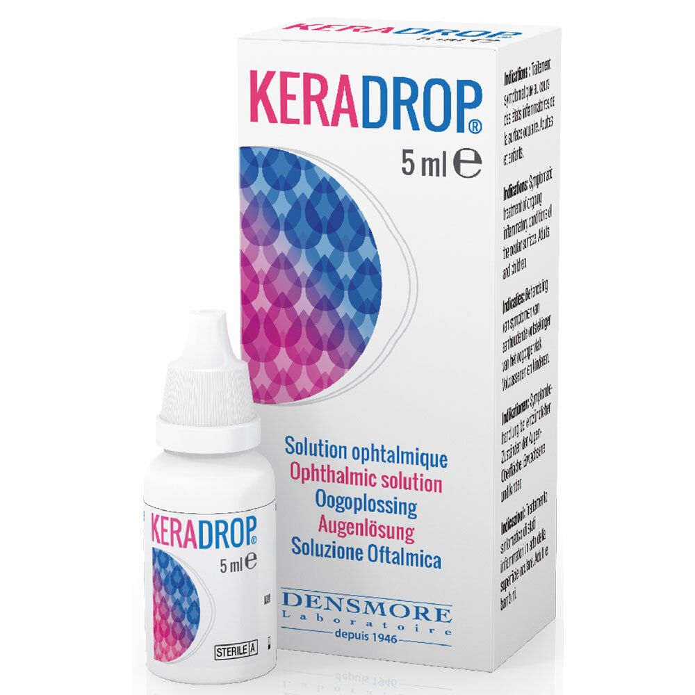 Keradrop Solution ophtalmique