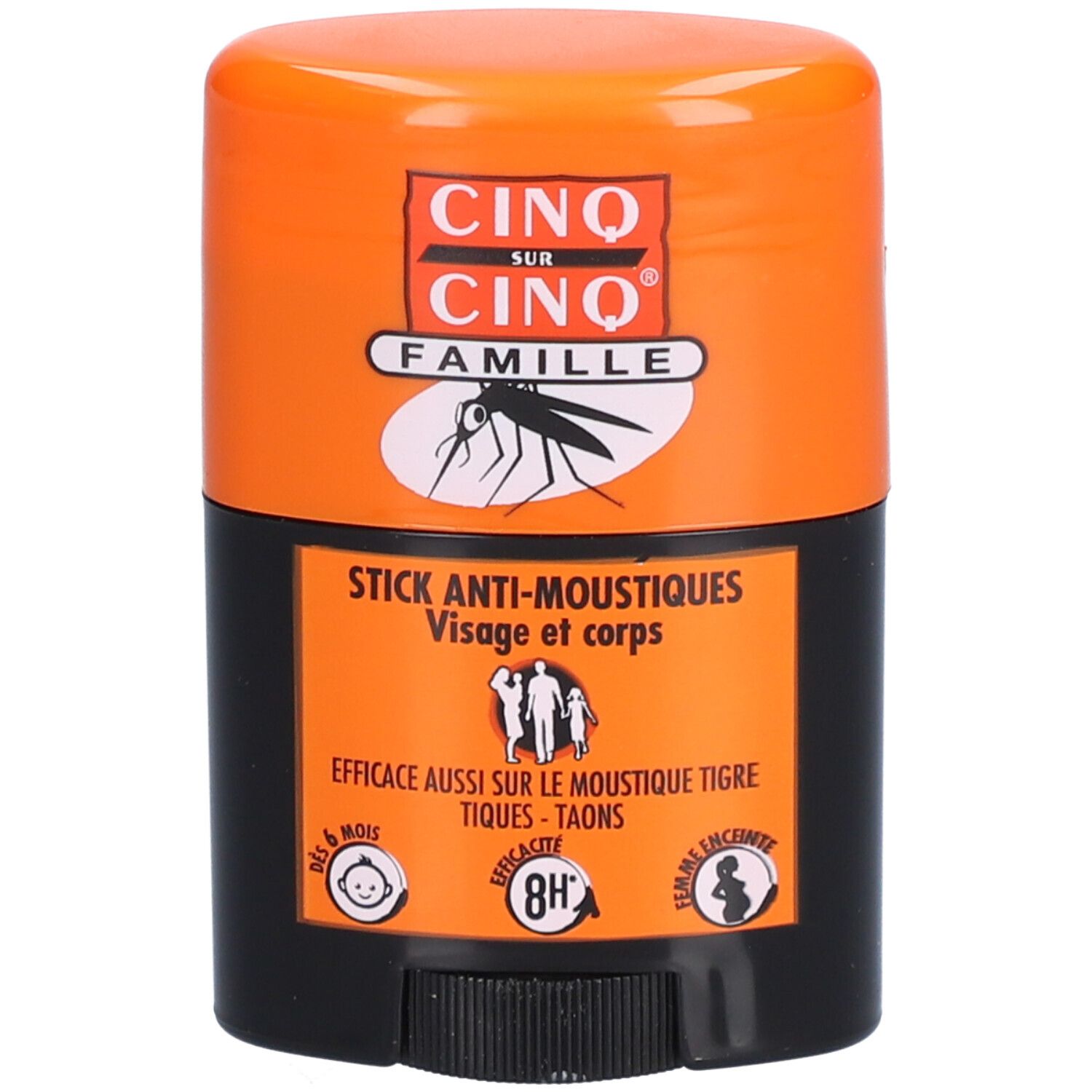 Cinq/Cinq A/Moustiq Fami Stick20Ml