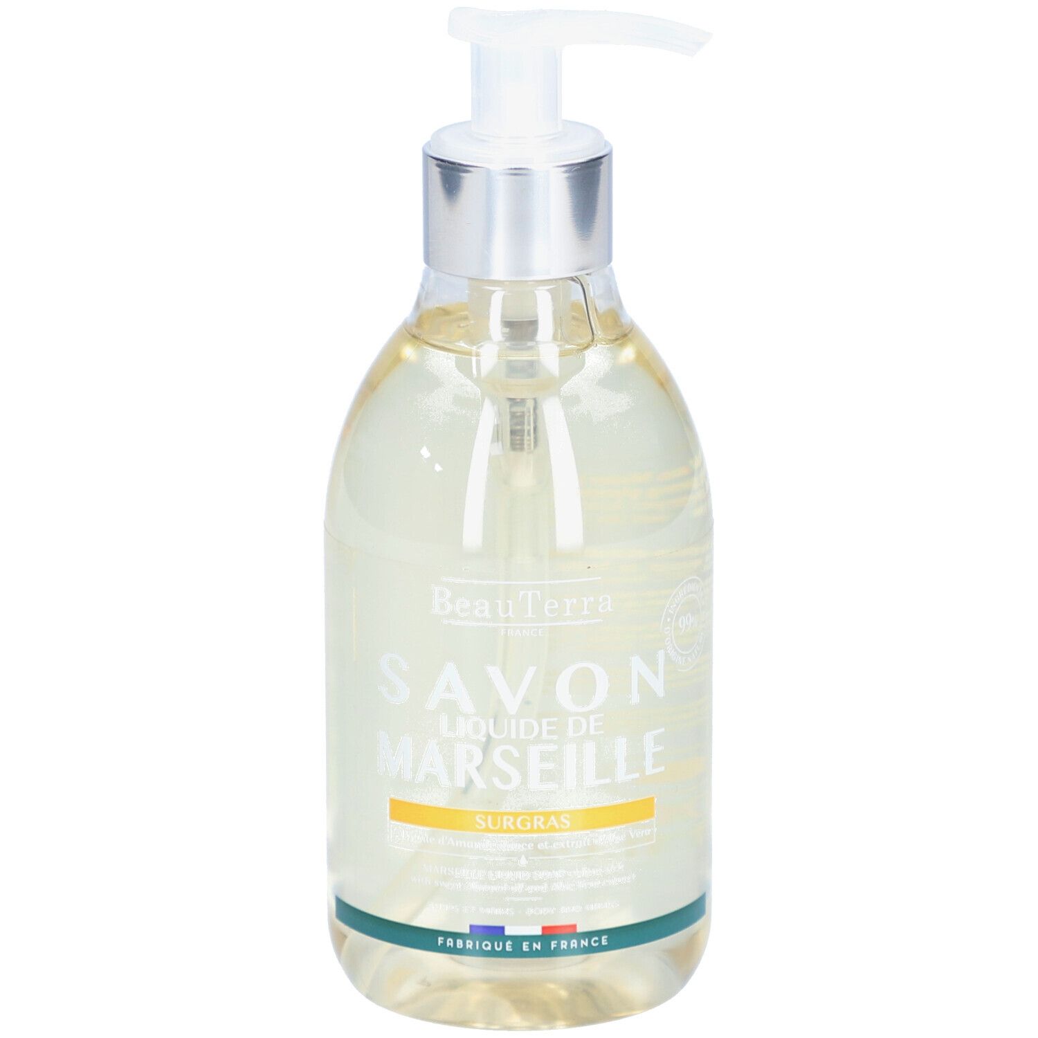 BeauTerra Savon Liquide de Marseille - Surgras