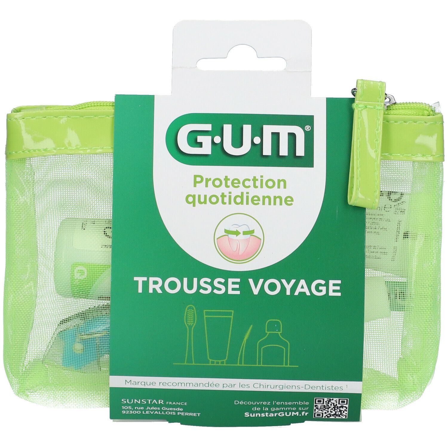 Gum® Trousse Voyage Protection Quotidienne
