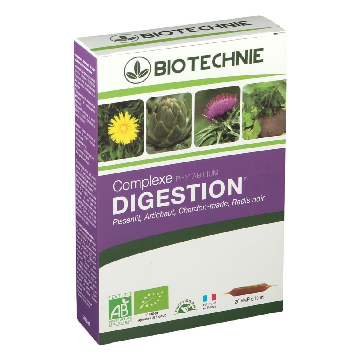 Biotechnie Complexe Digestion Bio Ampoules