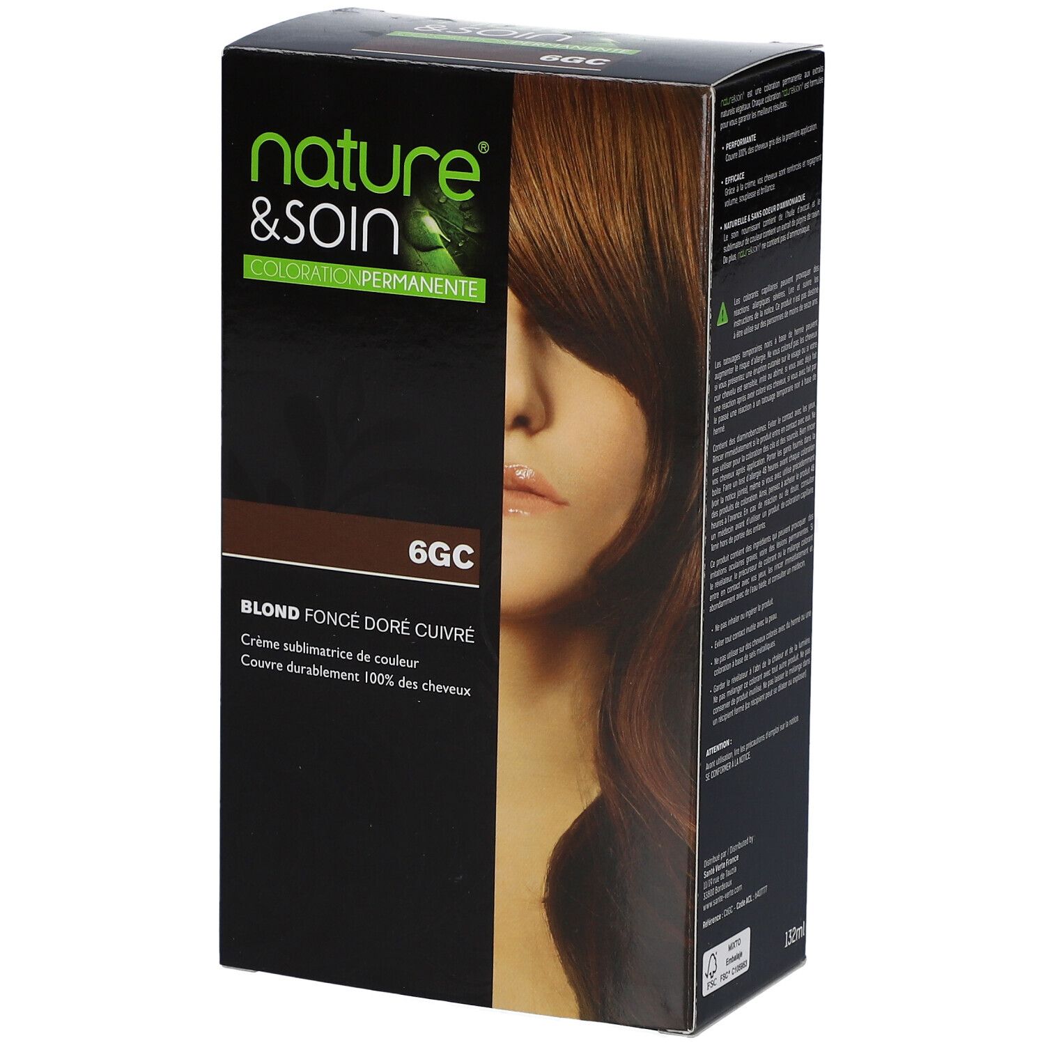 nature & care® Dunkelblondes Gold Kupfer 6GC