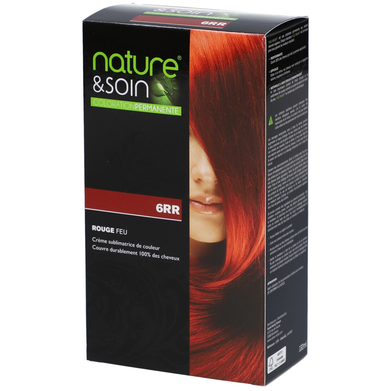 nature & soin® Coloration Rouge feu 6RR