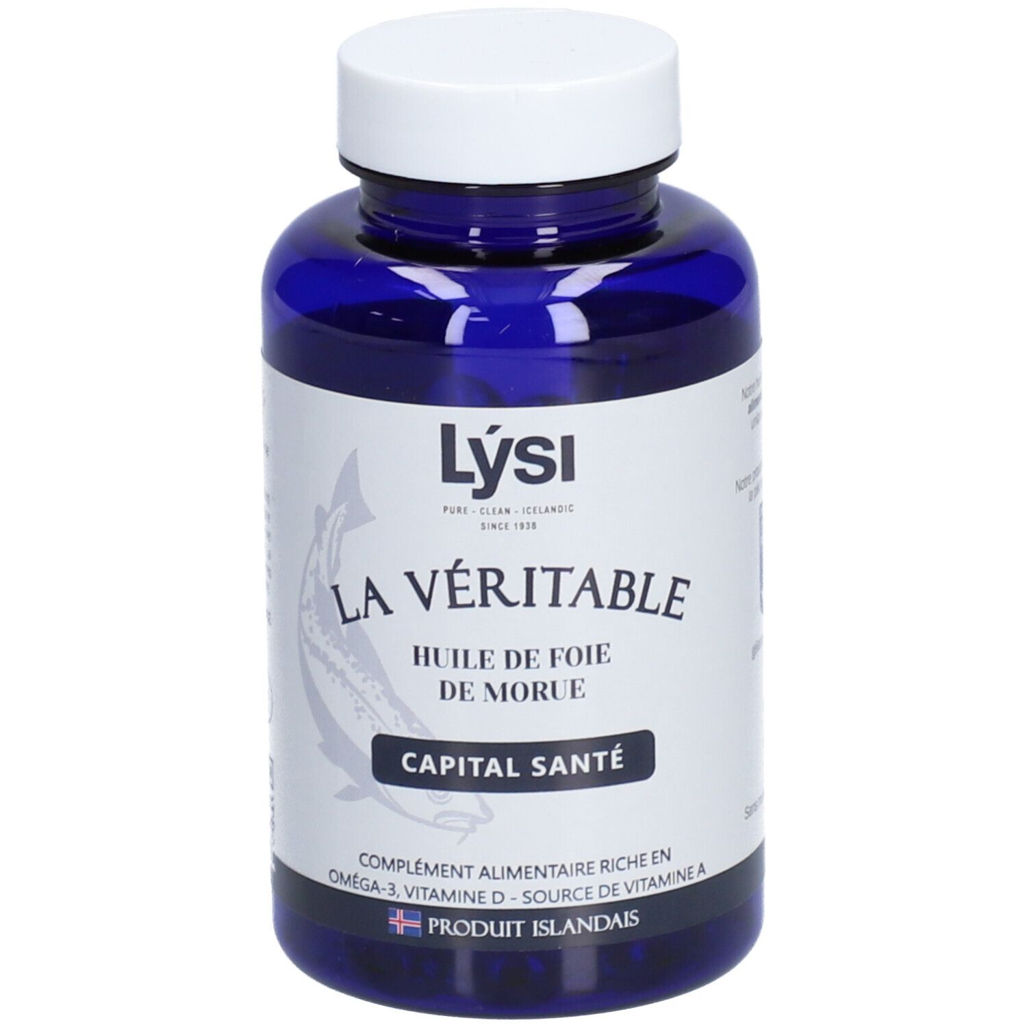 Lysi Omega3 VIT A+D Gelul 120