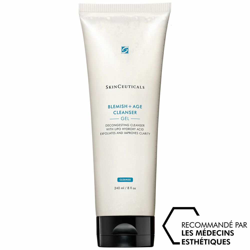 Skinceuticals Blemish + Age Cleanser Gel nettoyant purifiant anti-imperfections 240ml