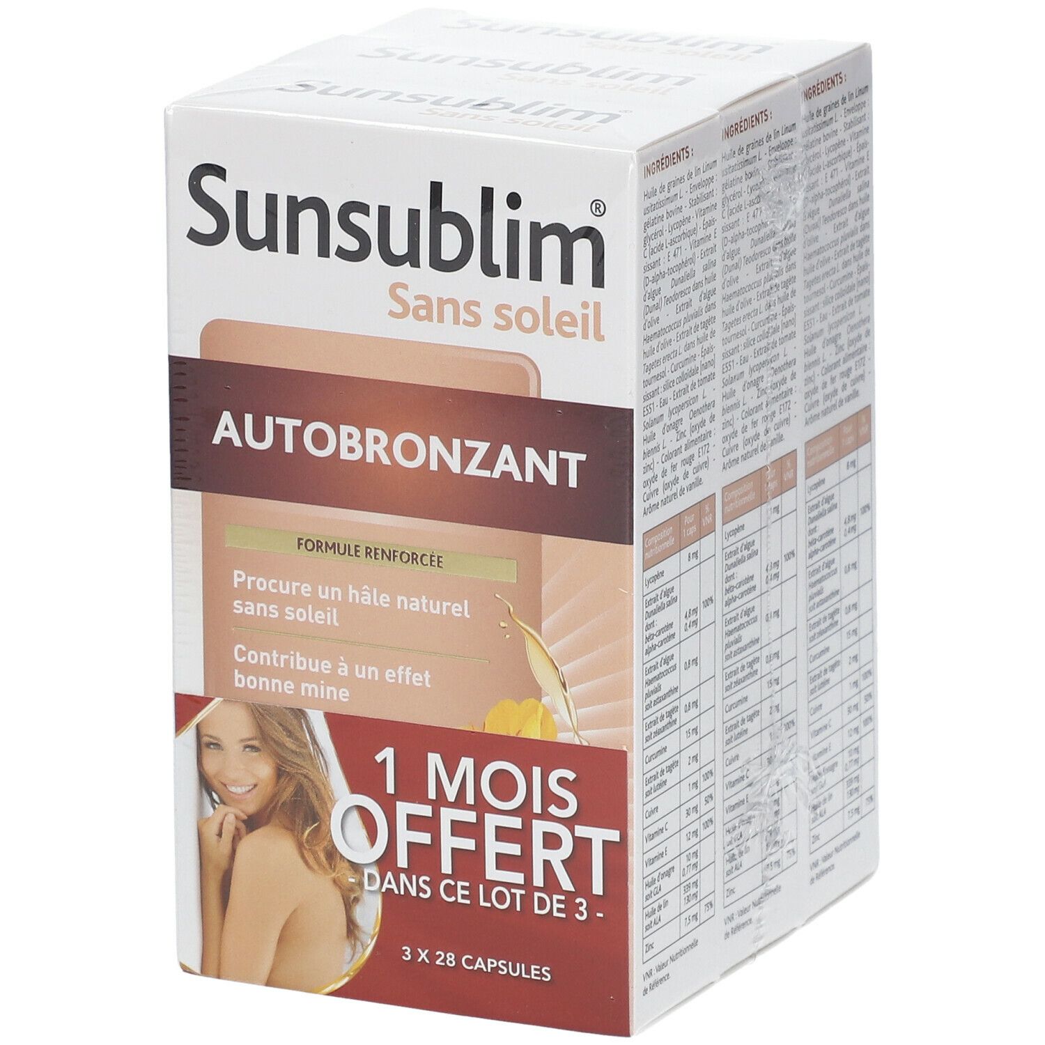 Nutreov Physcience Sunsublim® Autobronzant