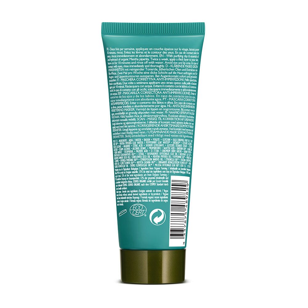 Sanoflore BIO Masque Magnifica - bio purifiant à l'argile. tube 75 ml Gesichtsmaske