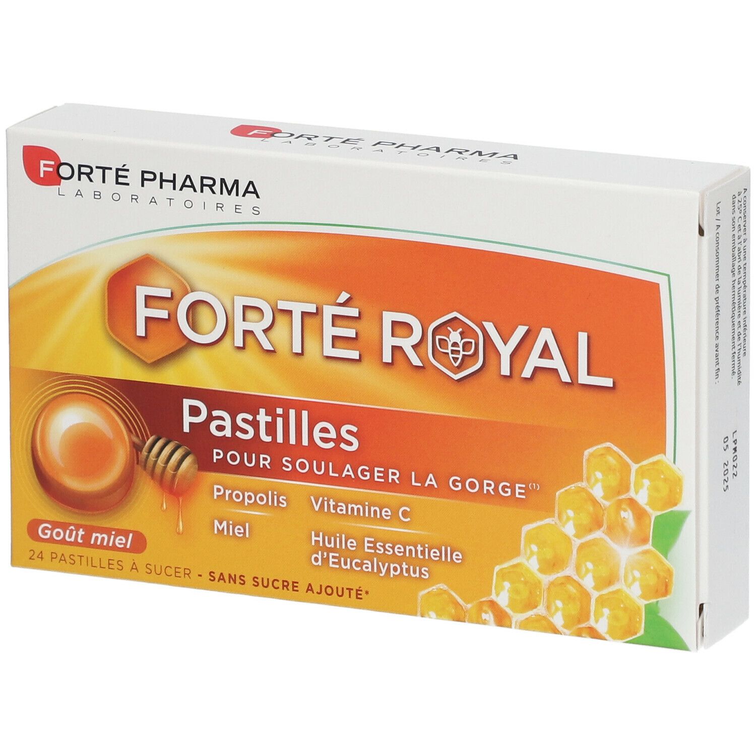Forté Pharma Forté Royal Pastilles Gorge Miel