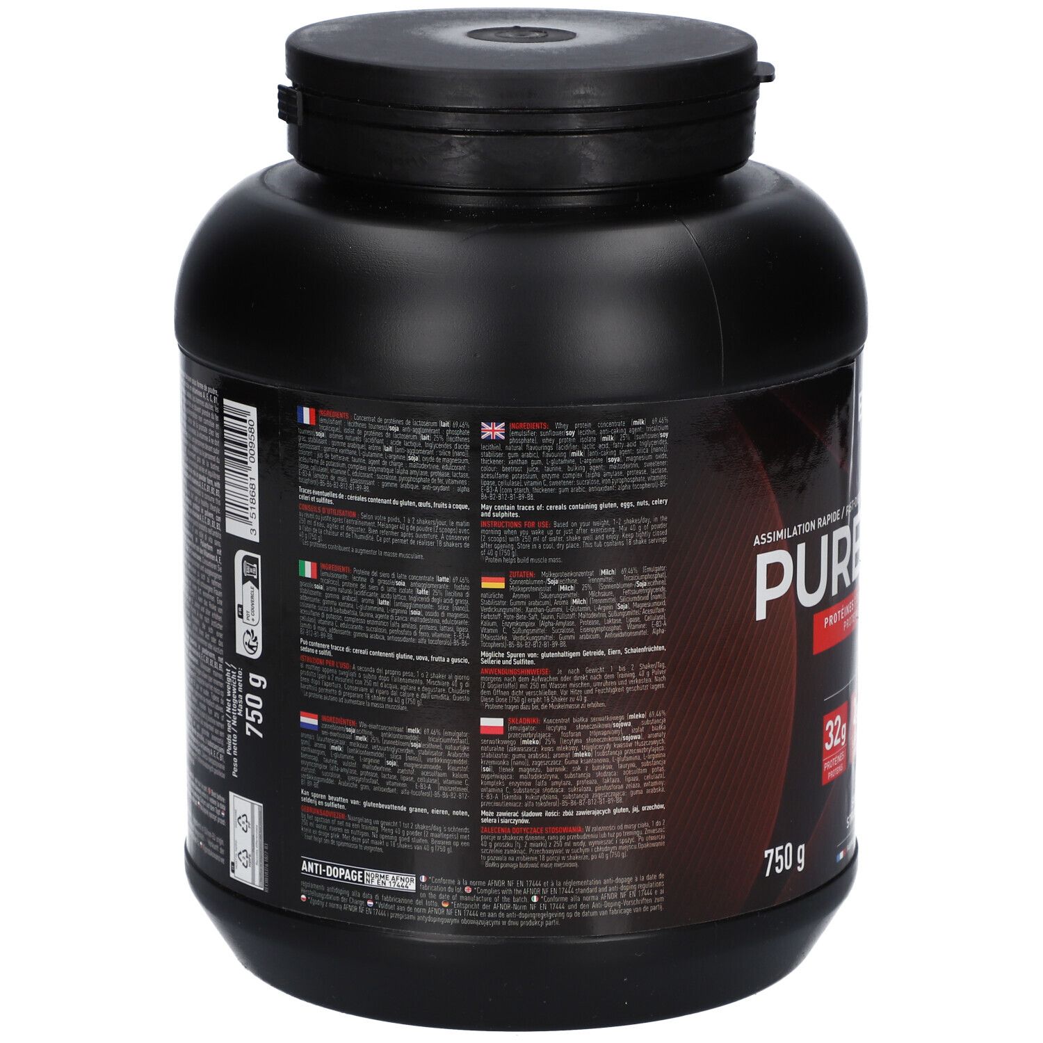 EAFIT Pure Whey Erdbeere
