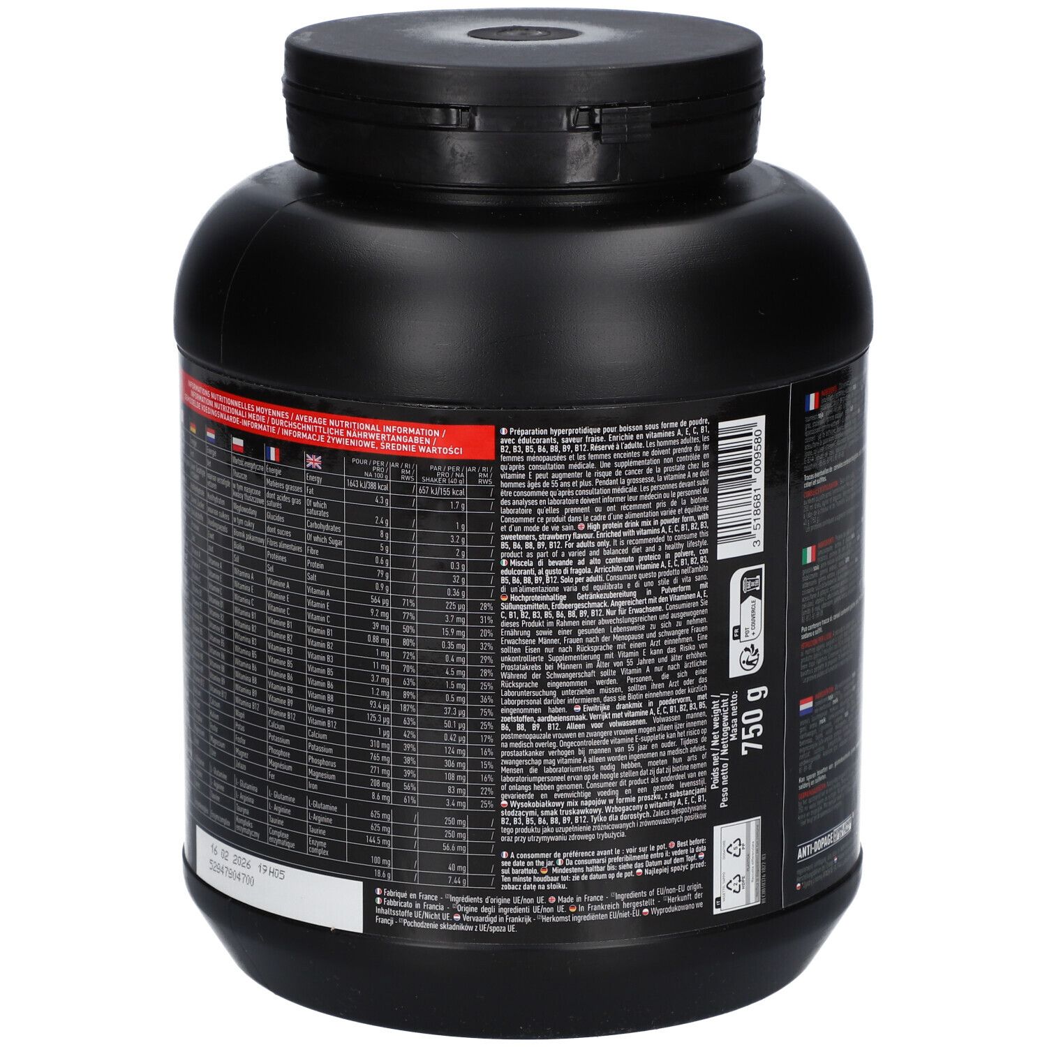 EAFIT Pure Whey Erdbeere