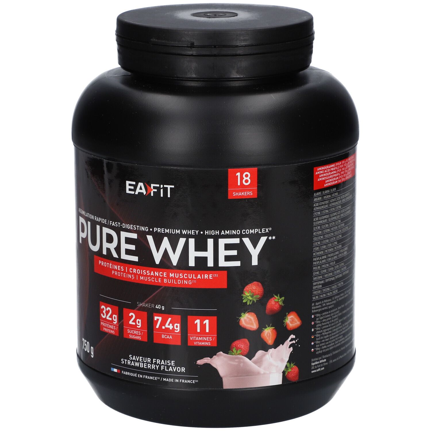 EAFIT Pure Whey Erdbeere