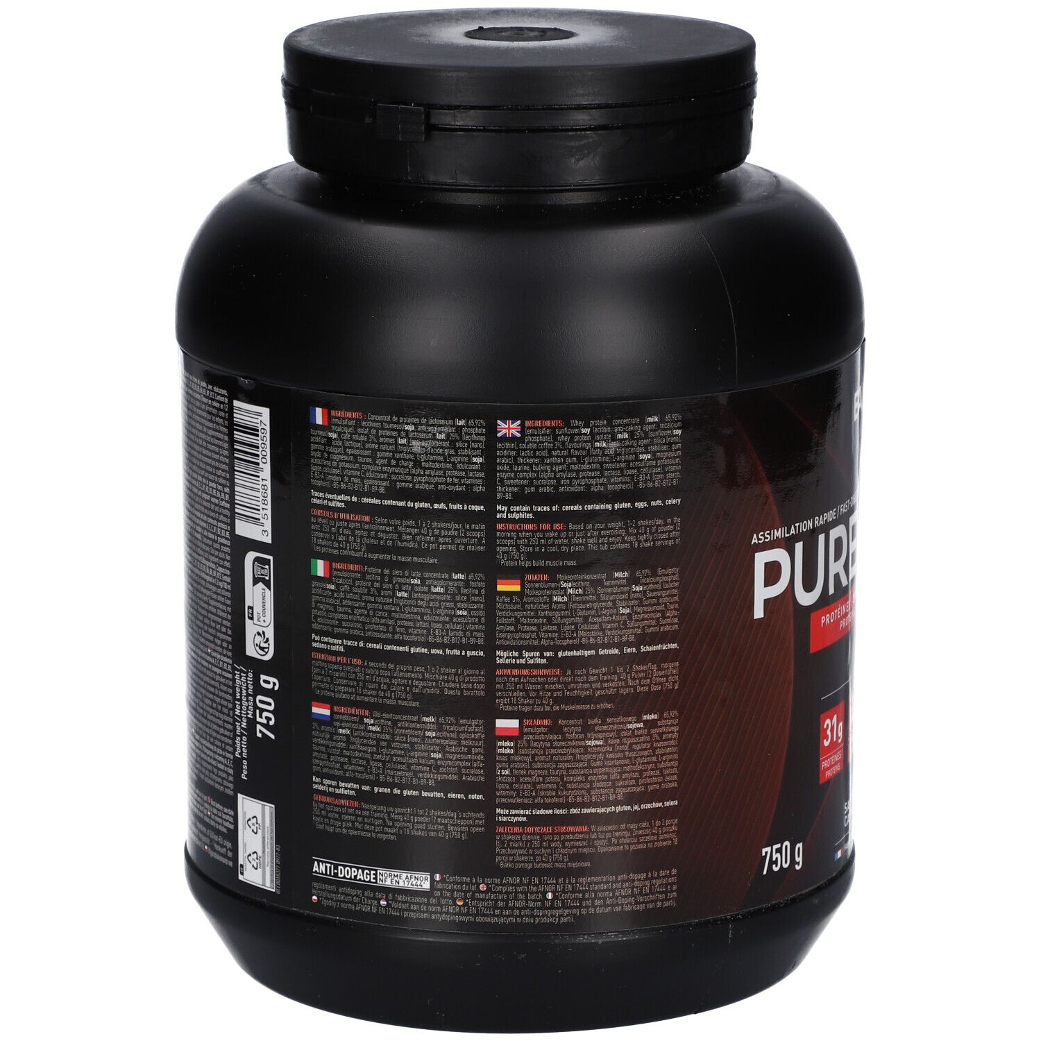 EAFIT Pure Whey Cappuccino