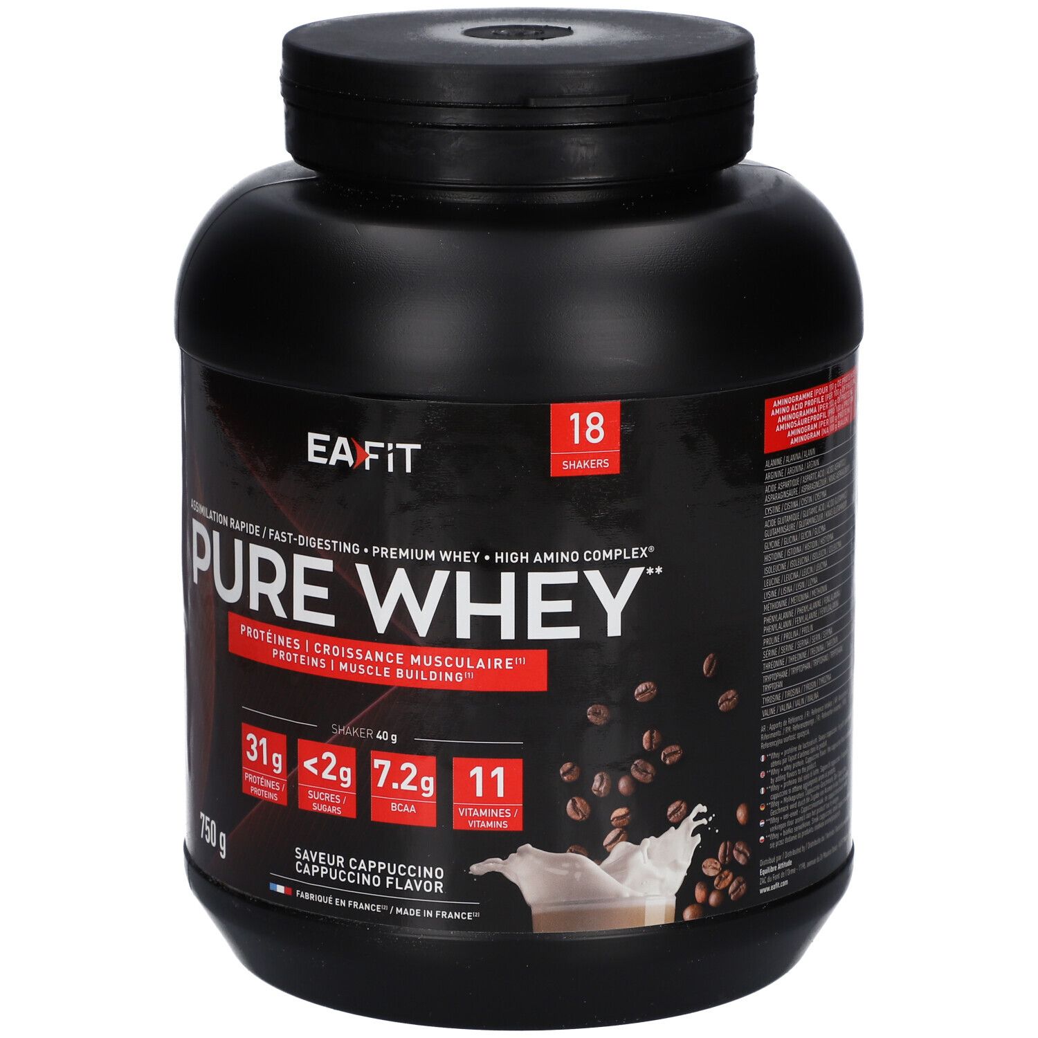 EAFIT Pure Whey Cappuccino