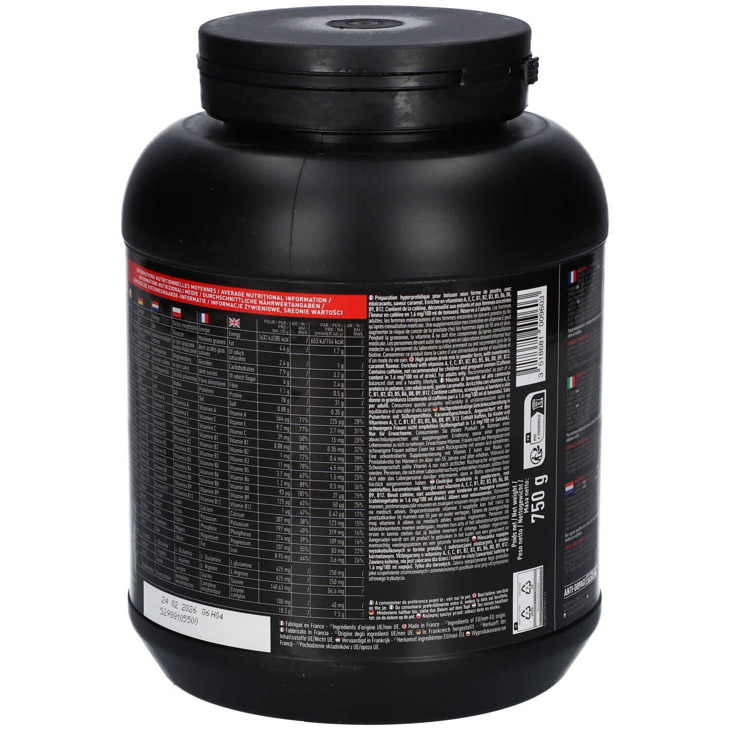 EAFIT Pure Whey Karamell Eiweißpulver