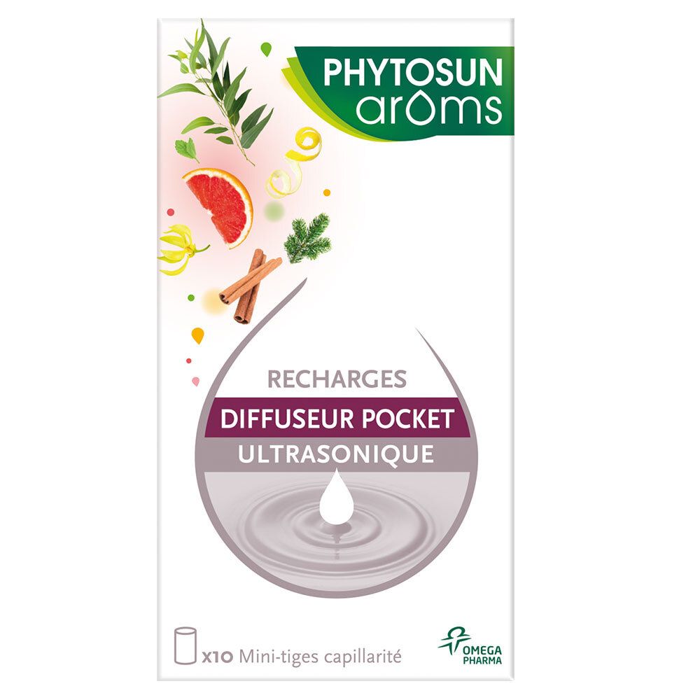 Phytosun arôms Recharges Diffuseur Pocket Ultrasonique