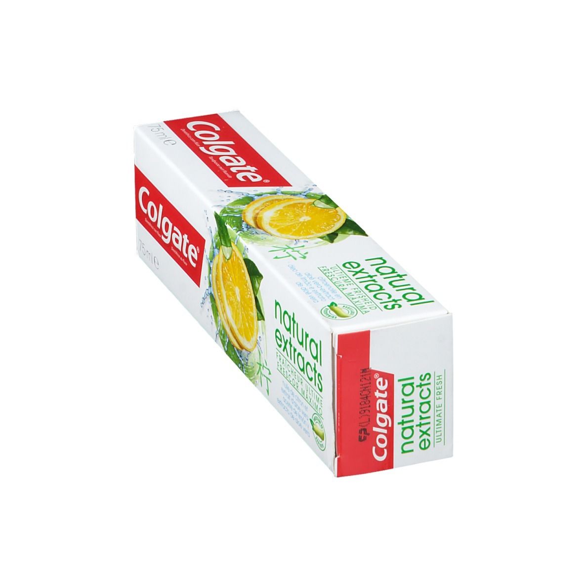 natural extracts frescor máximo pasta dentífrica