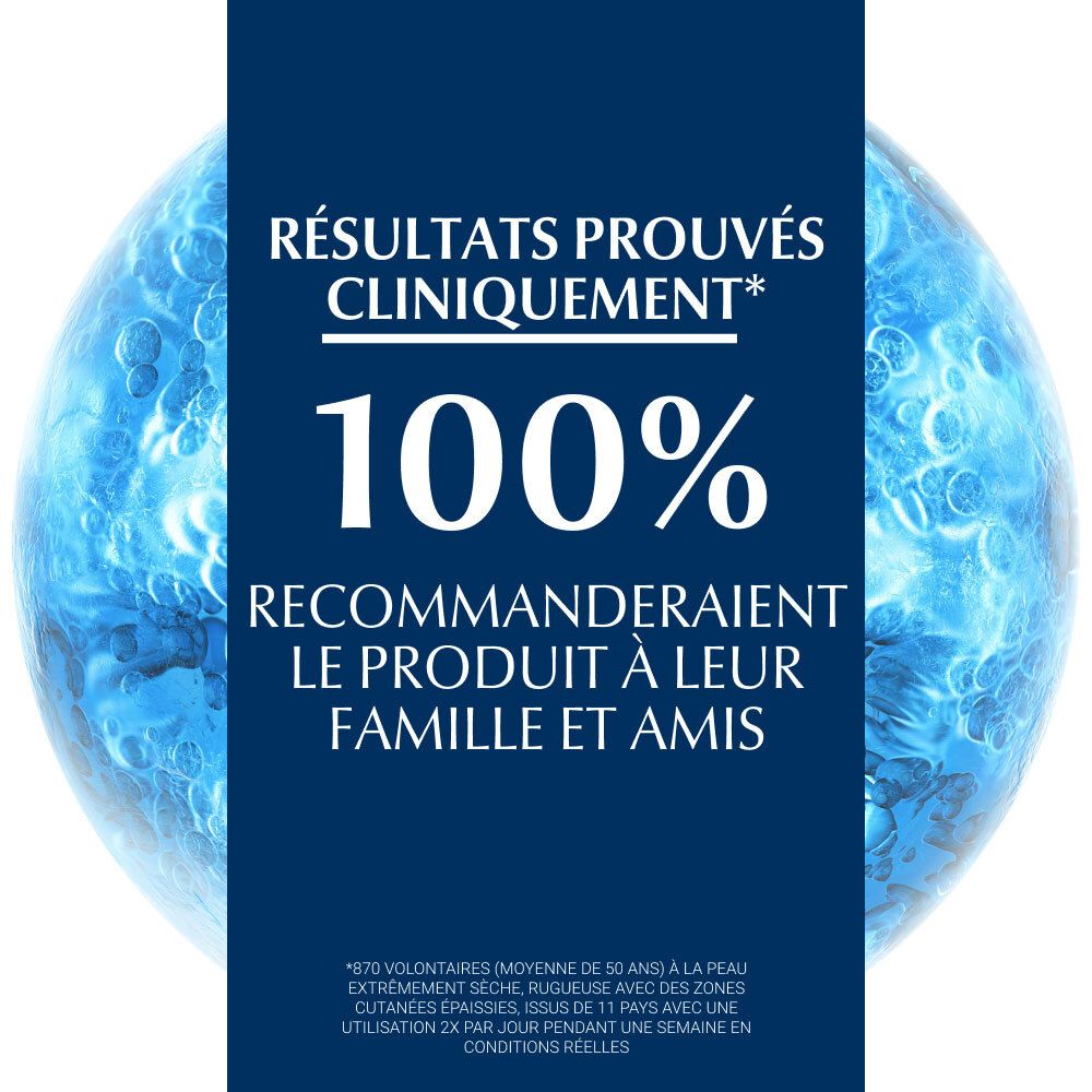 100% würden das Produkt Familie und Freunden empfehlen. Blaue Kugel mit Text.