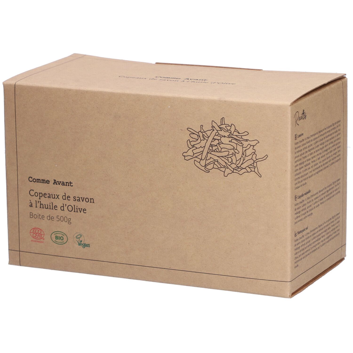 Comme Avant Copeaux de savon à l'Huile d'olive