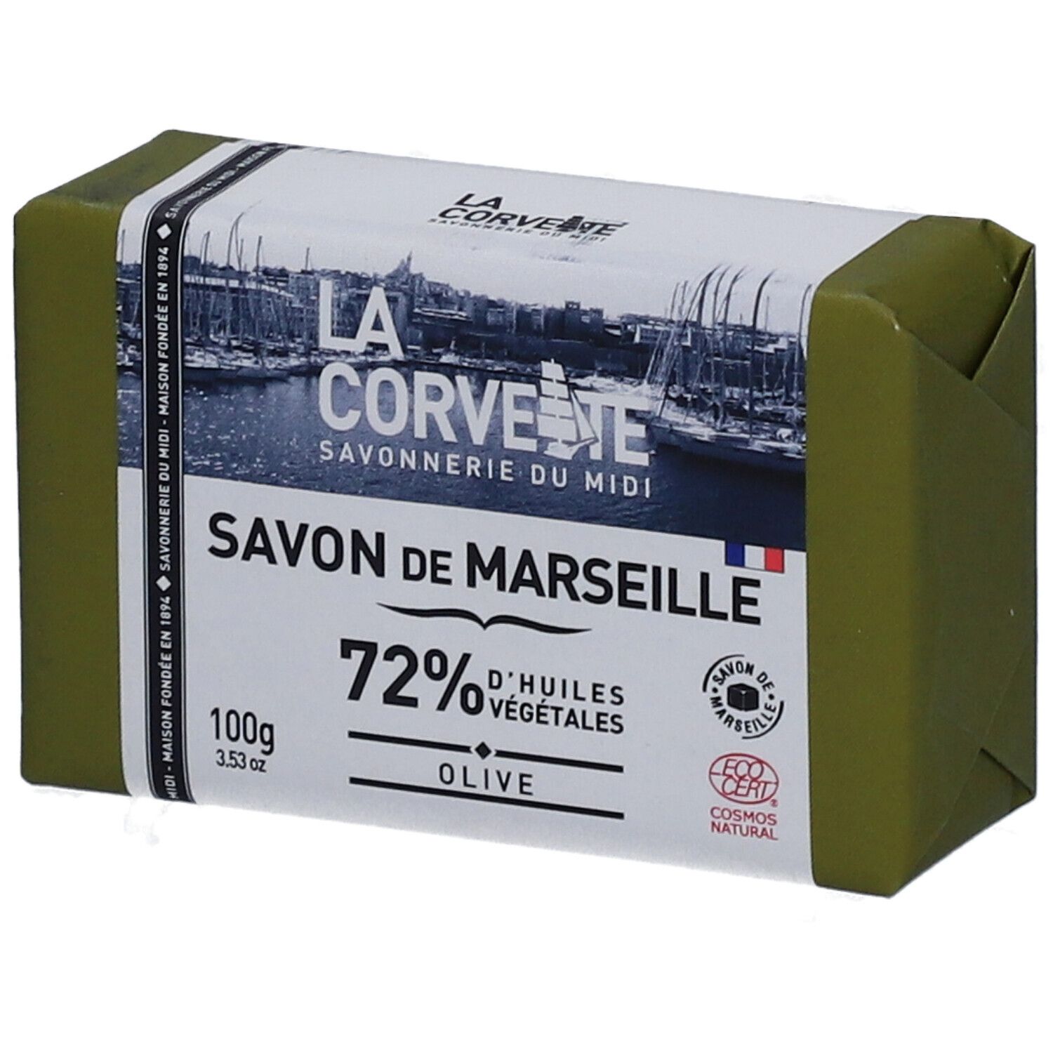 LA Corvette Savon de Marseille Olive