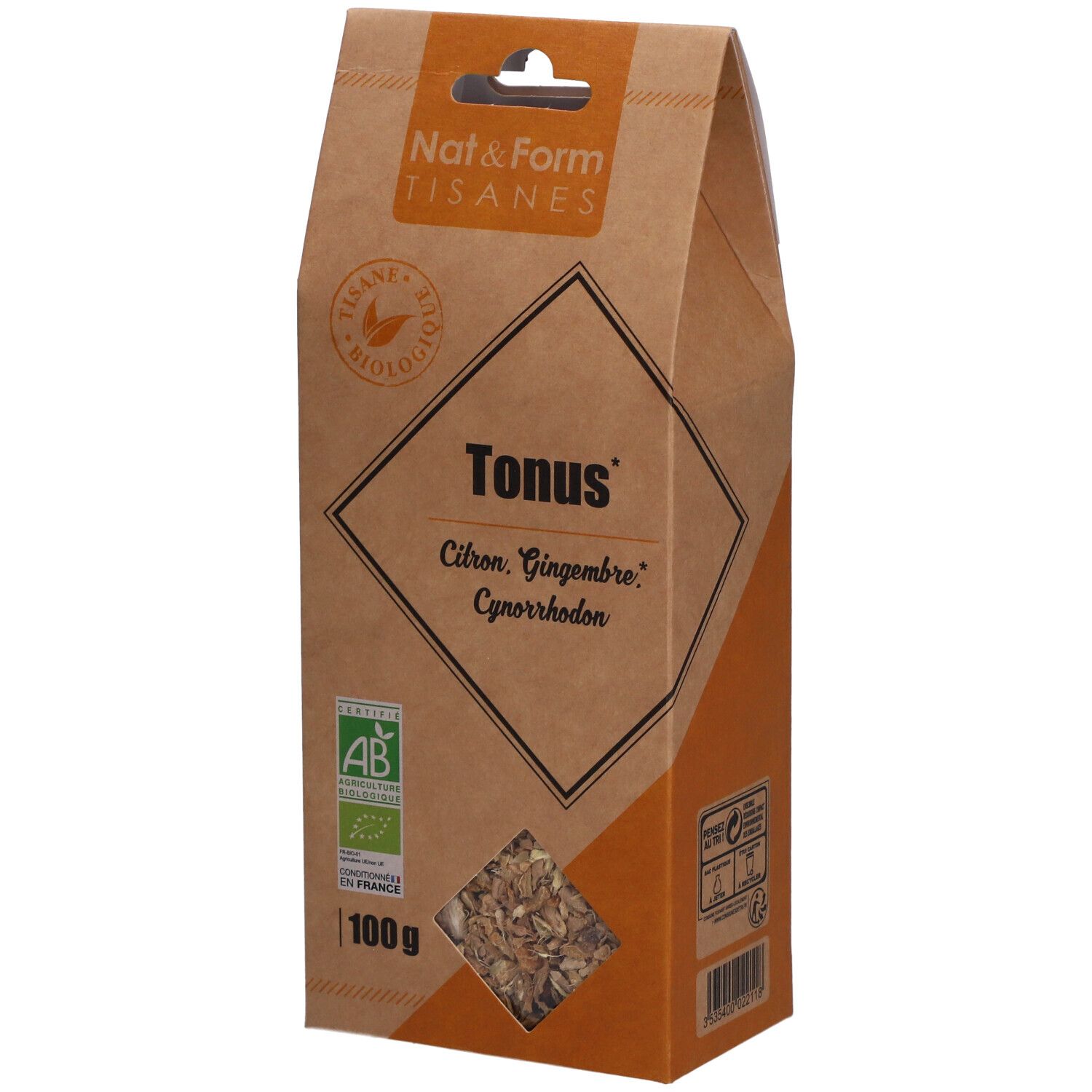 Nat&Form Tisane Tonus bio