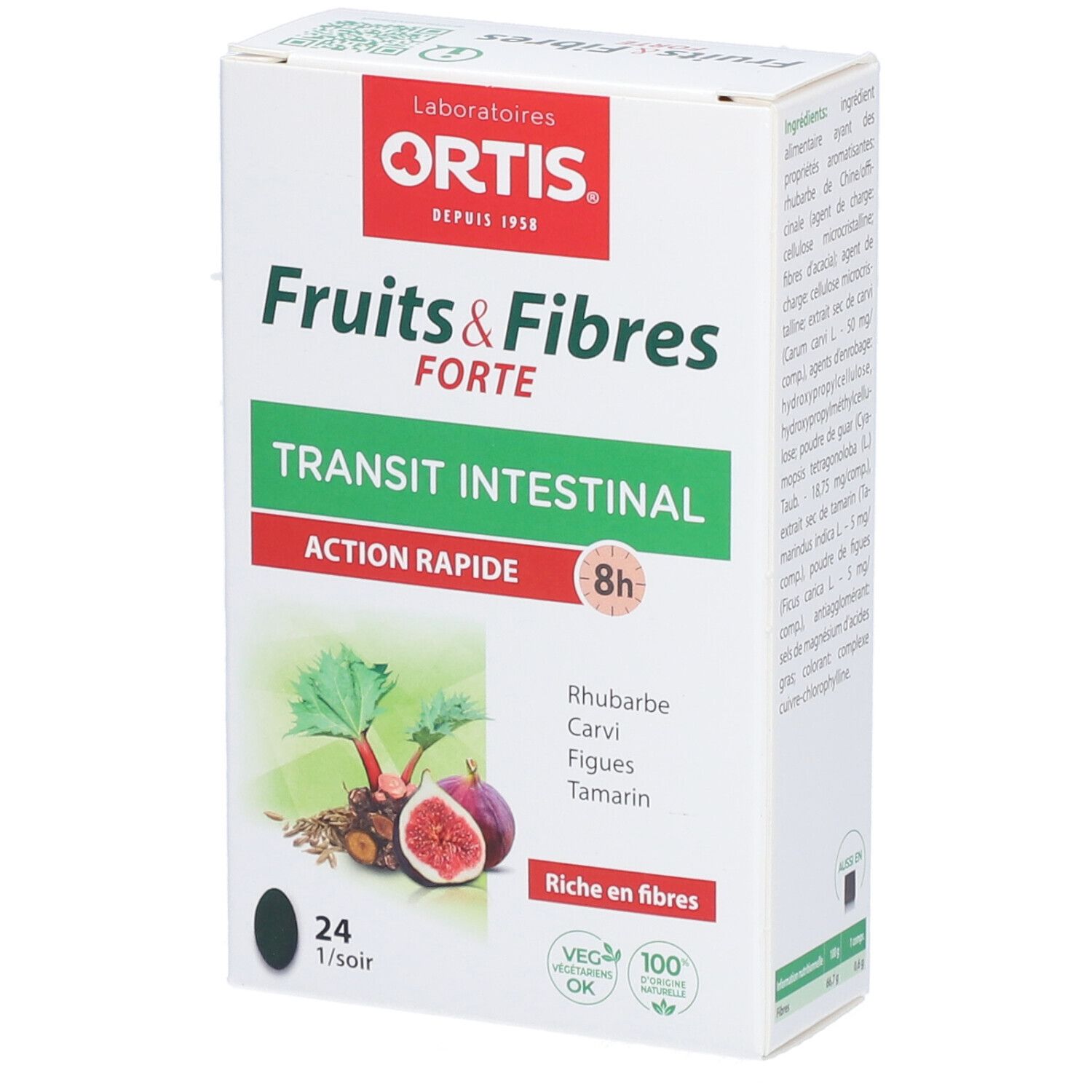 Fruits/Fib Ortis Trans Forte Cpr24