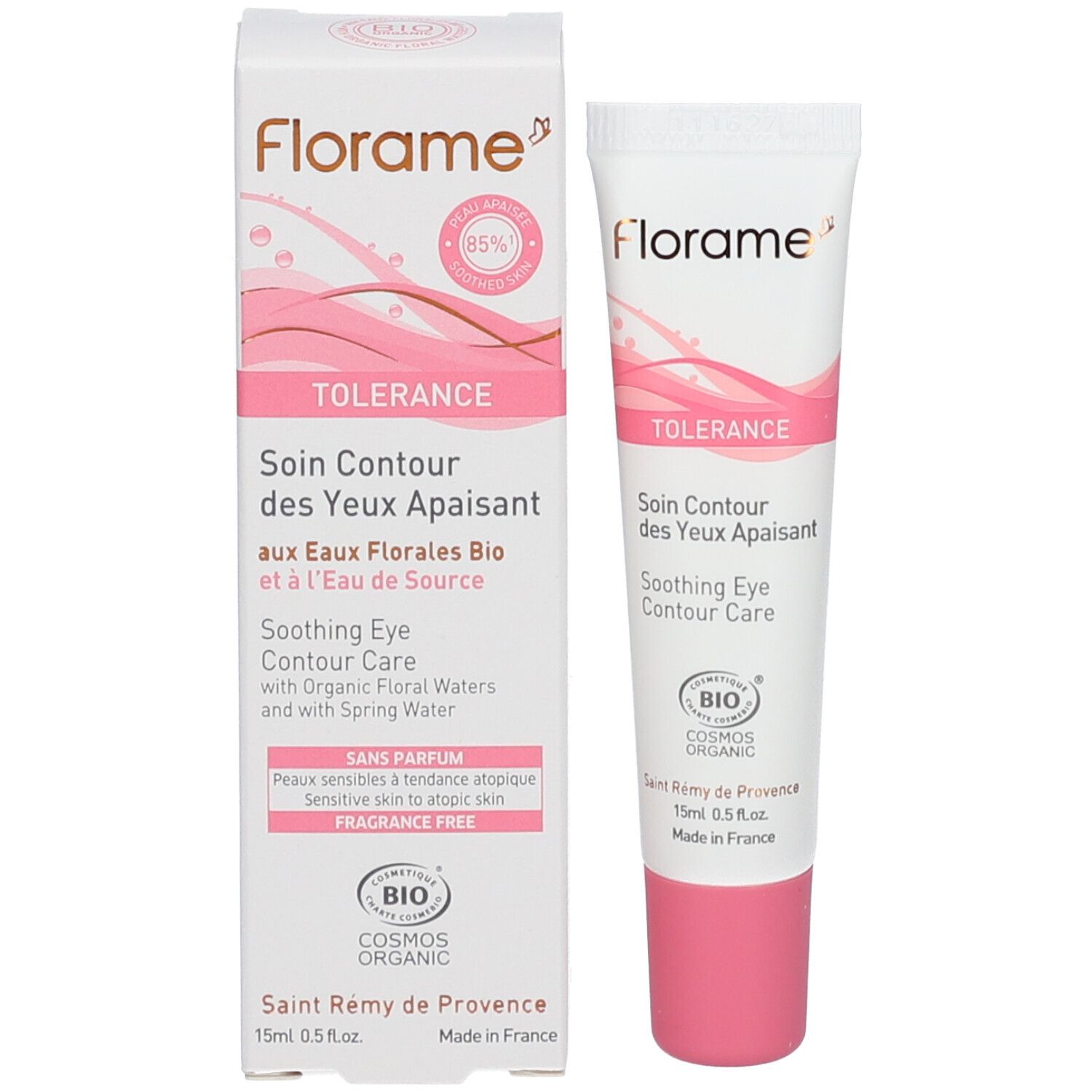 Florame TOLERANCE Beruhigende Augenkonturpflege
